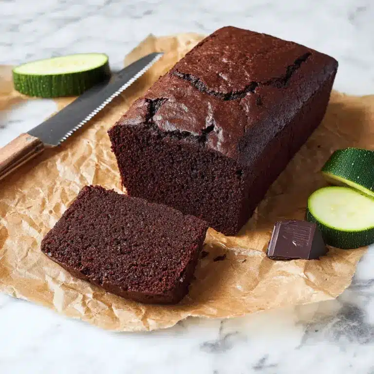 Vegan Chocolate Zucchini Bread Recipe