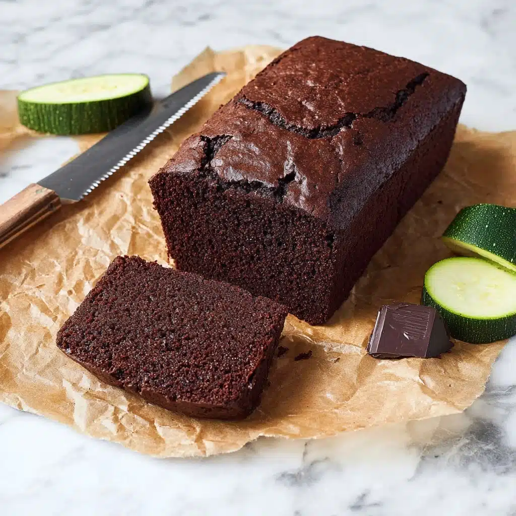 Vegan Chocolate Zucchini Bread Recipe - Recipe Image