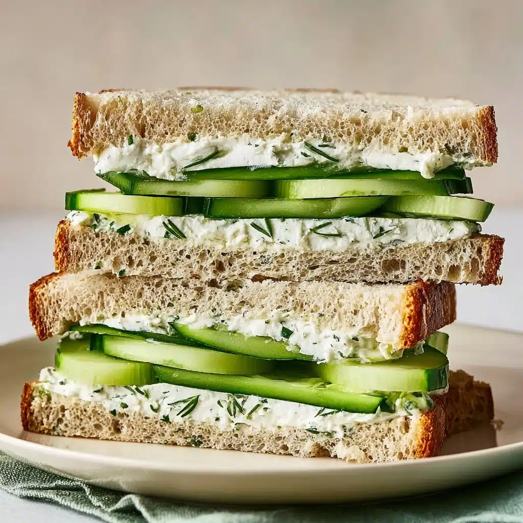 Cucumber Sandwiches Recipe - Recipe Image