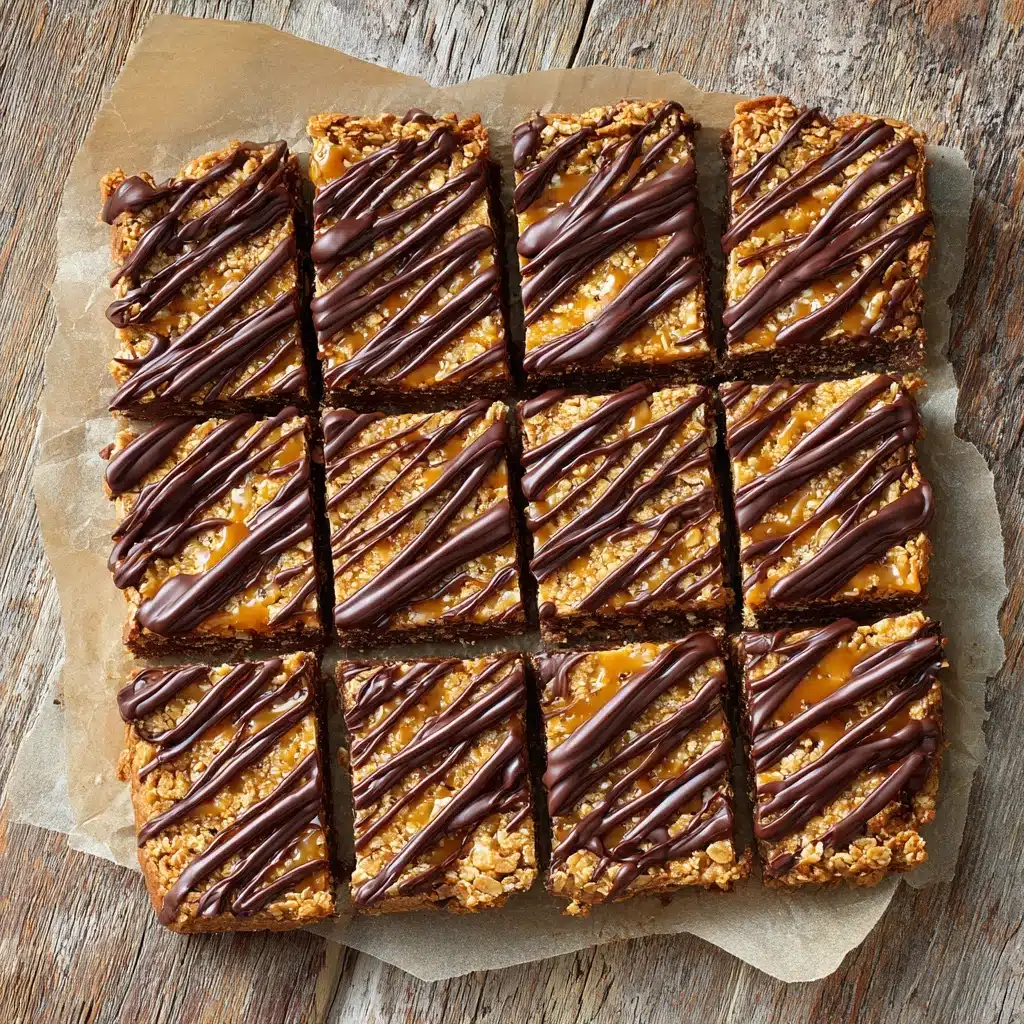 Easy Banana Peanut Butter Oatmeal Bars Recipe - Recipe Image