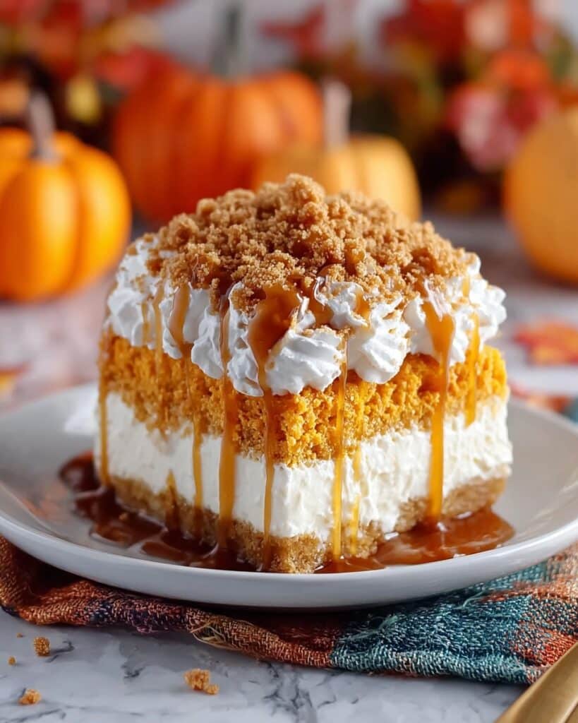 Pumpkin Snickerdoodle Snack Cake Recipe