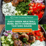 Greek Meatball Bowl Recipe
