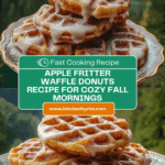 Apple Fritter Waffle Donuts Recipe