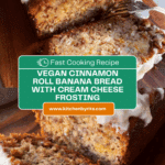 Cinnamon Roll Banana Bread Recipe