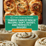 Cheesy Garlic Rolls Recipe