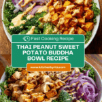 Thai Peanut Sweet Potato Buddha Bowl Recipe