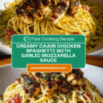 n Spaghetti with Garlic Mozzarella Sauce Recipe
