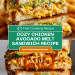 Chicken Avocado Melt Sandwich Recipe