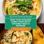 Easy Thai Chicken Curry Soup Recipe