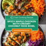 Spicy Maple Chicken and Coconut Rice Recipe