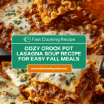 Crock Pot Lasagna Soup Recipe