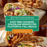 BBQ Chicken Coleslaw Wraps: A Flavorful Easy Recipe! Recipe