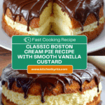 Boston Cream Pie Recipe