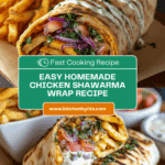 Chicken Shawarma Wrap Recipe