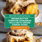 Brown Butter Pumpkin Cinnamon Rolls Recipe