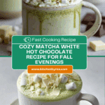 Matcha White Hot Chocolate Recipe