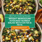 Moroccan-Inspired Avocado Quinoa Salad Recipe