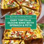Tortilla Quiche Bake Recipe