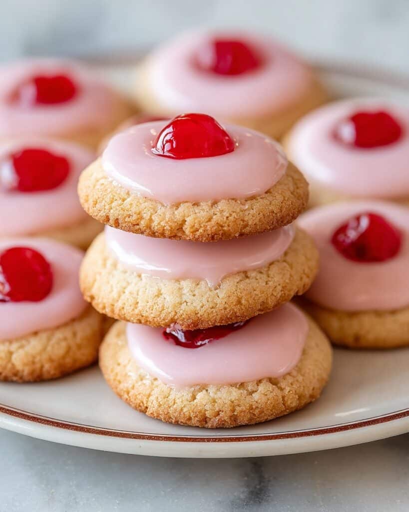Almond Cherry Cookies Recipe