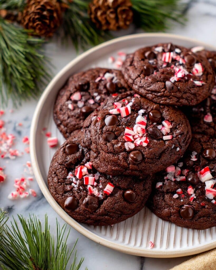 Chocolate Peppermint Cookies Recipe
