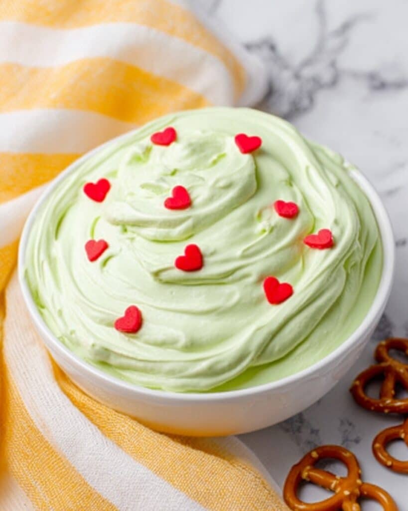 Grinch Cookie Dip Recipe