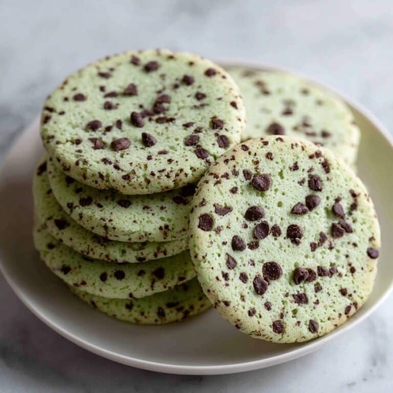 Mint Chocolate Chip Cookies Recipe
