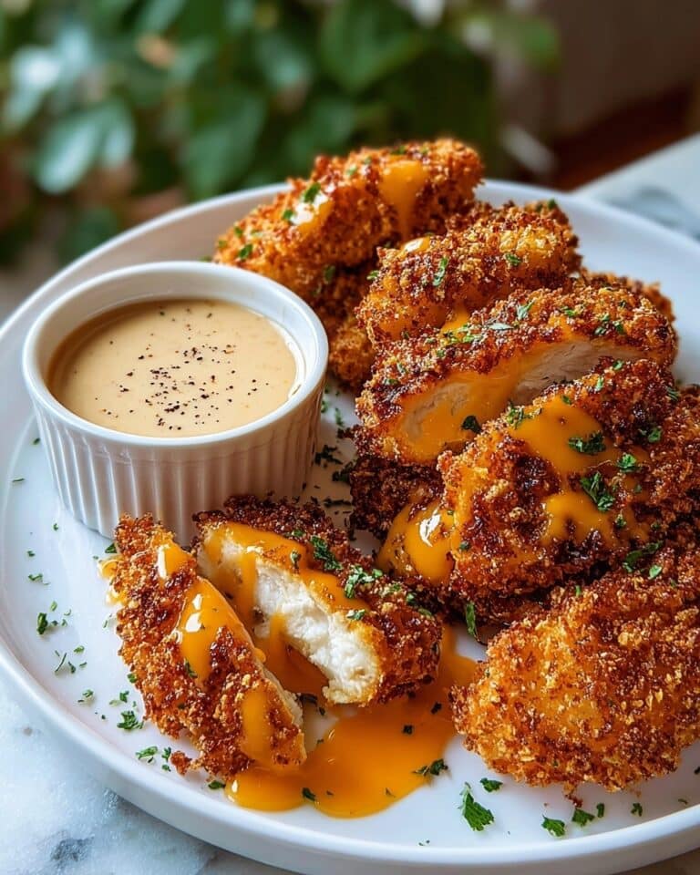 Crack Chicken Tenders – Easy Baked Cheesy Chicken Fingers Recipe