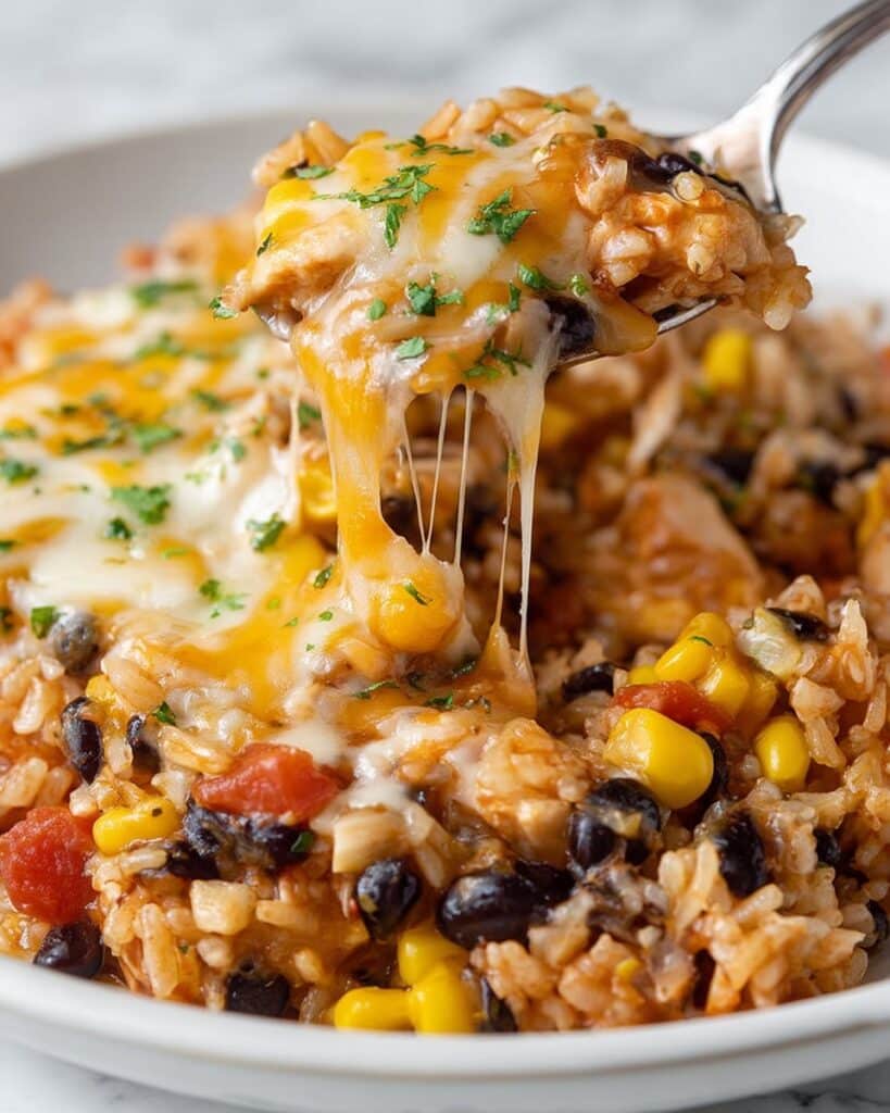 Mexican Chicken and Rice Casserole Recipe