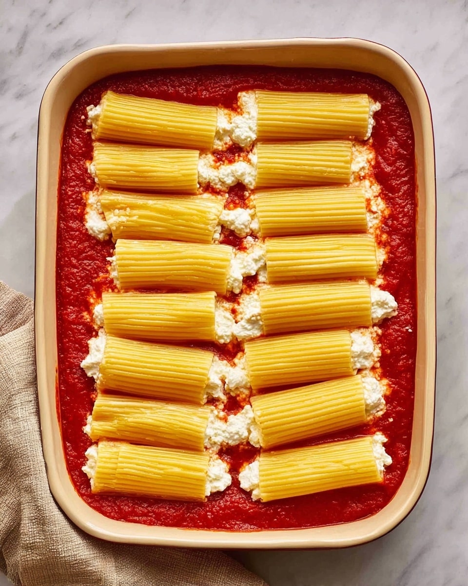 A close-up of a white baking dish filled with a layered cheesy lasagna, where the top layer is golden brown melted cheese with sprinkled green herbs, slightly browned in spots, and beneath it thick red tomato sauce and pasta layers are visible as a slice is lifted with a spoon held by a woman's hand, showing stretchy, gooey cheese strings connecting the piece to the dish, all sitting on a white marbled surface. photo taken with an iphone --ar 4:5 --v 7