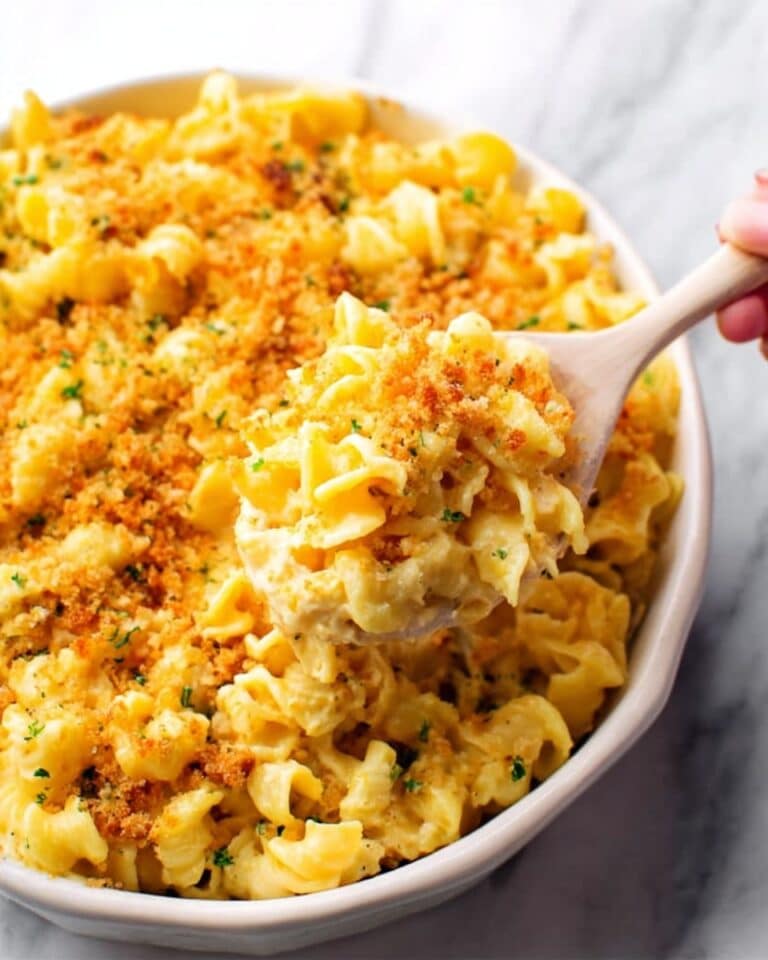 Cheesy Chicken Noodle Casserole Recipe
