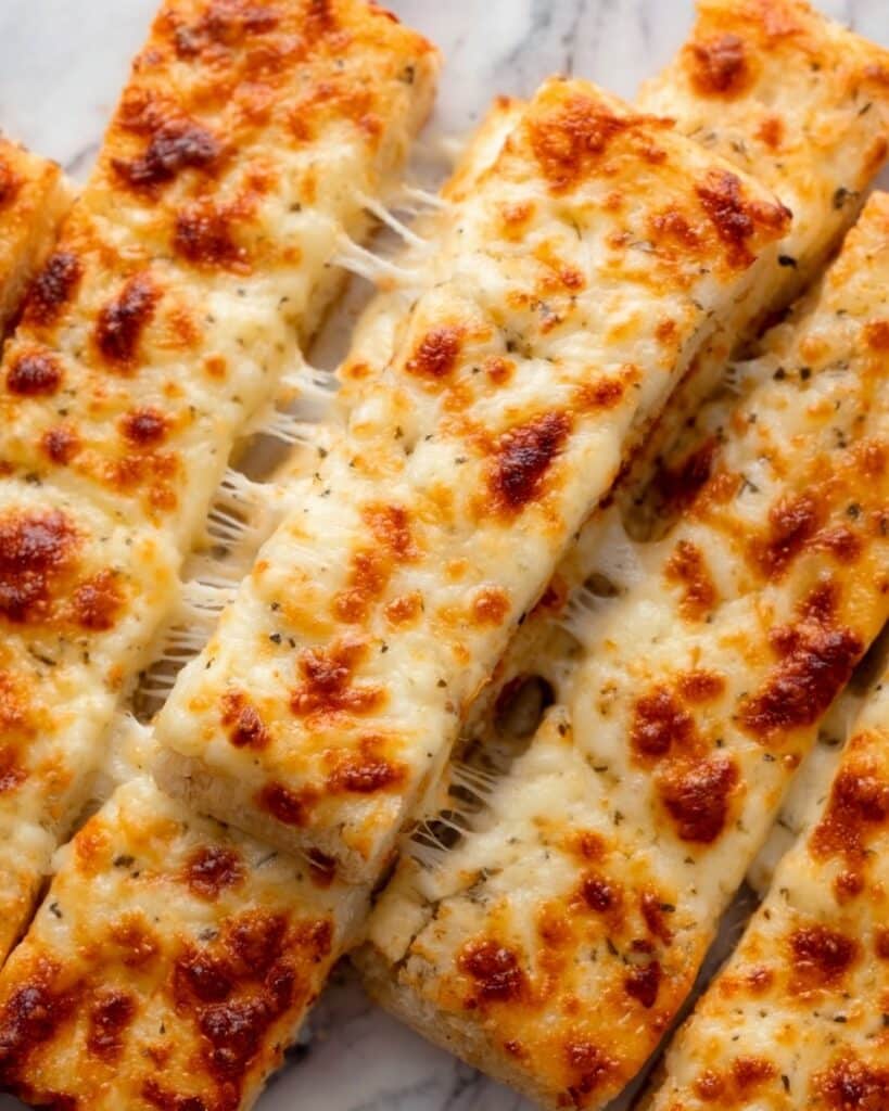 Cheesy Garlic Breadsticks Recipe
