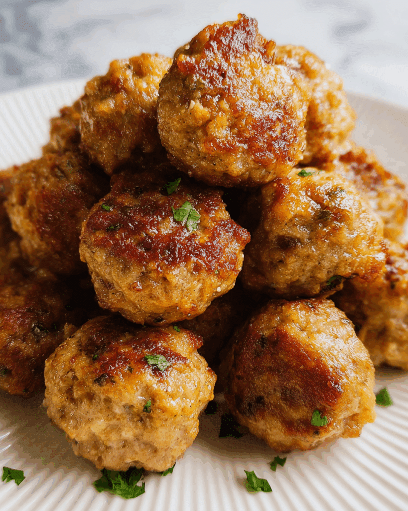 Air Fryer Turkey Meatballs Recipe