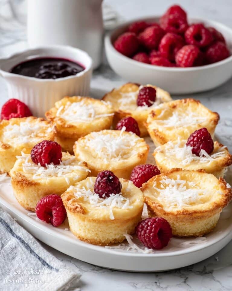 Mini Cottage Cheese Cheesecakes Recipe