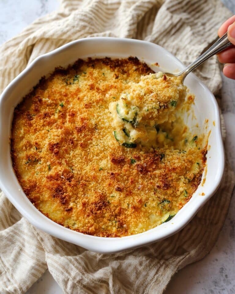 Easy Cheesy Zucchini Casserole Recipe