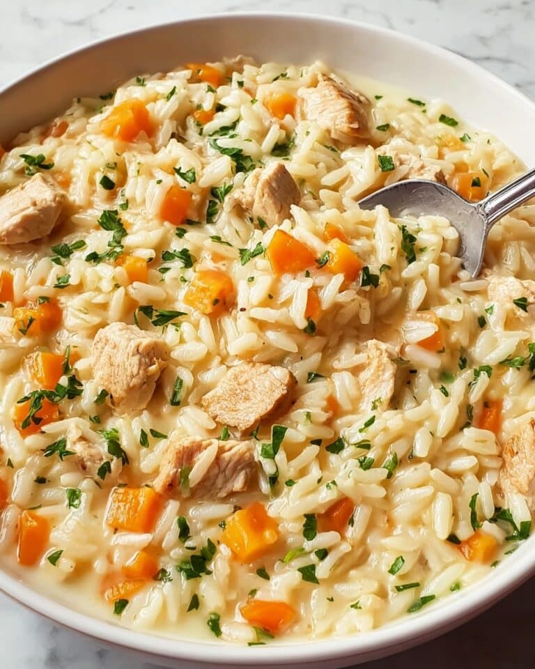 Creamy Chicken Pot Pie Orzo Recipe