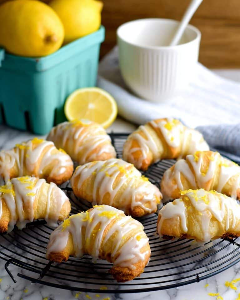 Lemon Cheesecake Crescent Rolls Recipe