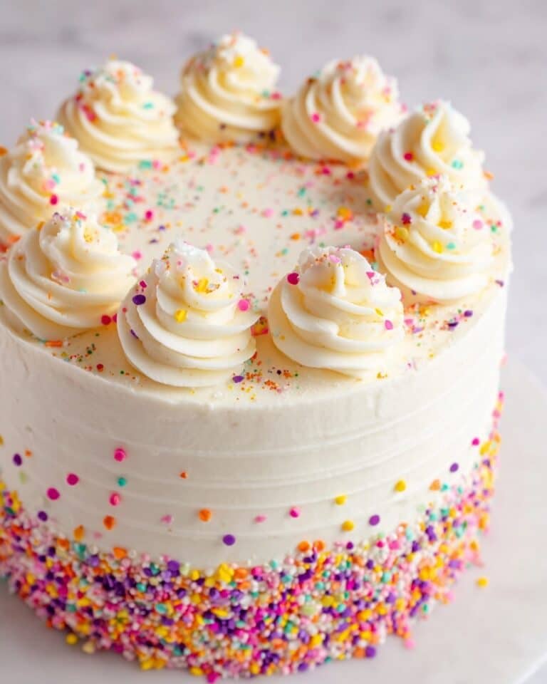 The BEST Vanilla Cake Recipe