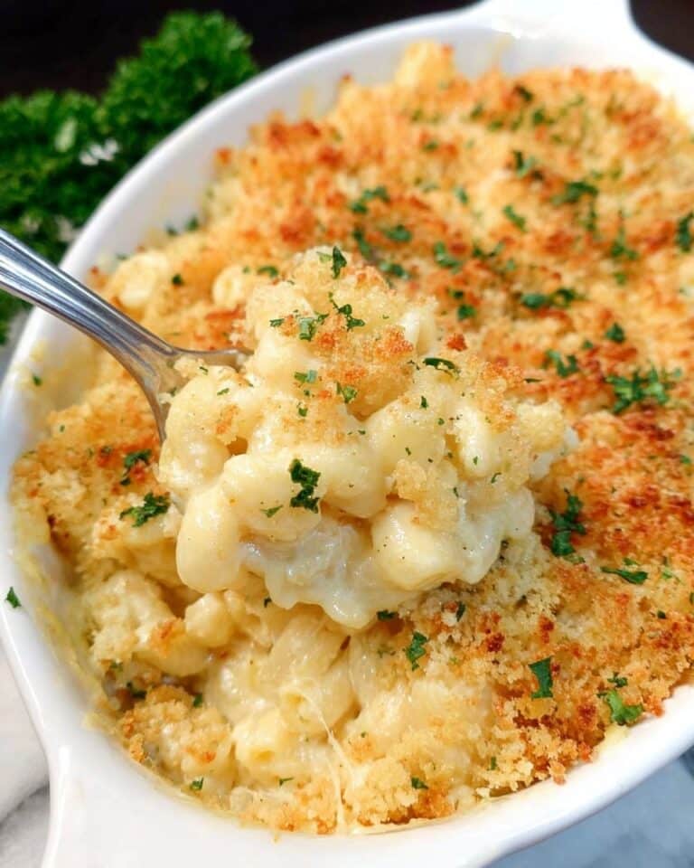 Homemade Baked Mac and Cheese Recipe