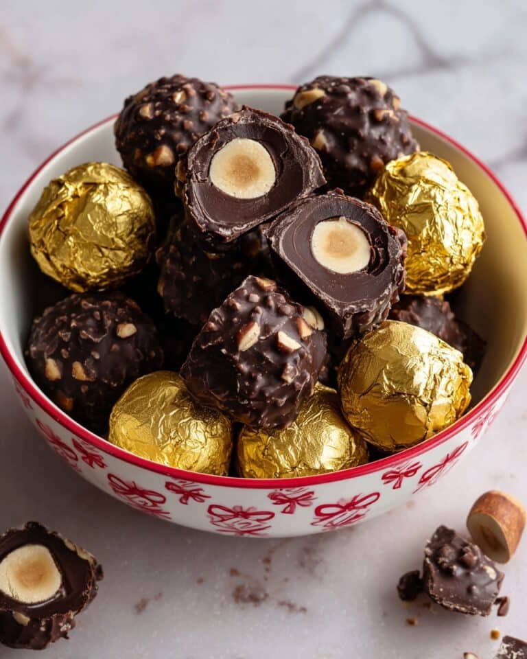 Homemade Ferrero Rocher Recipe