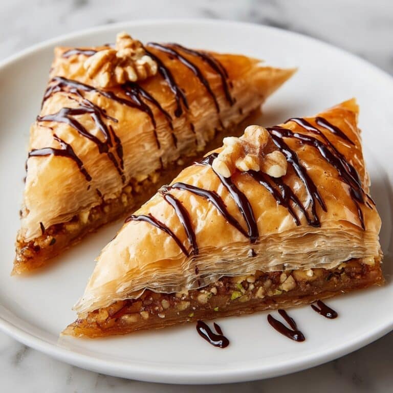 Classic Walnut Baklava with Honey Syrup Recipe