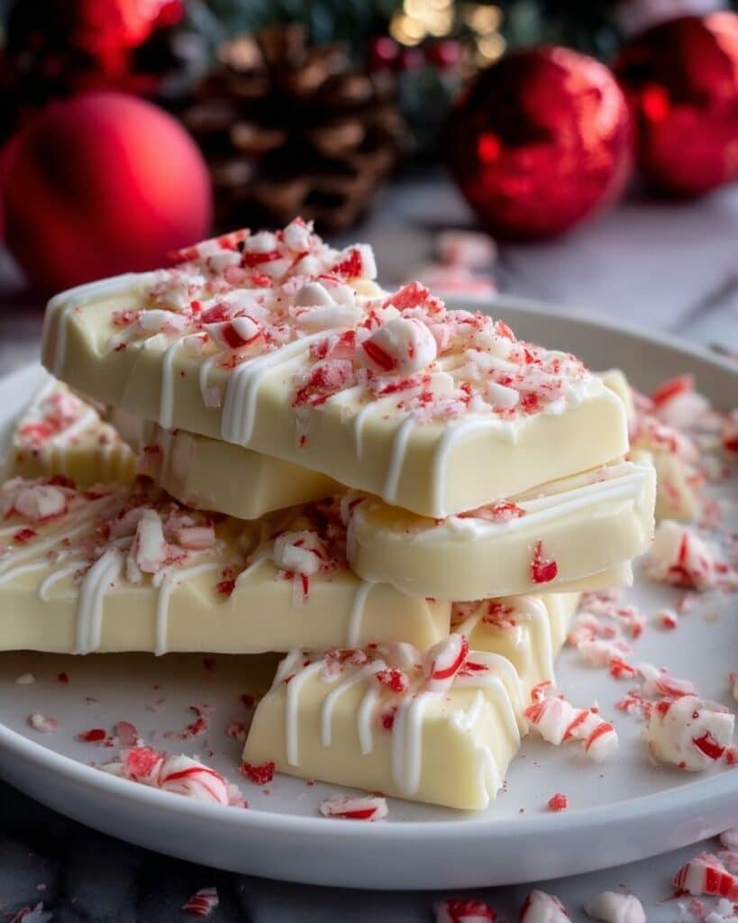 White Chocolate Candy Cane Fudge Recipe