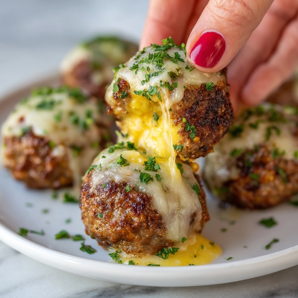 Cheesy Stuffed Meatloaf Bites Recipe