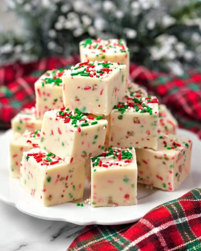 Sugar Cookie Christmas Fudge Recipe