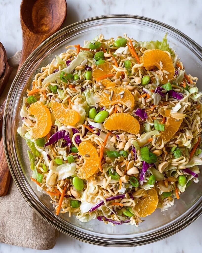 Classic Asian Ramen Salad Recipe