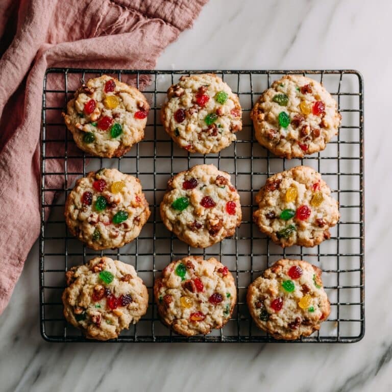 Easy Christmas Fruitcake Cookies Recipe