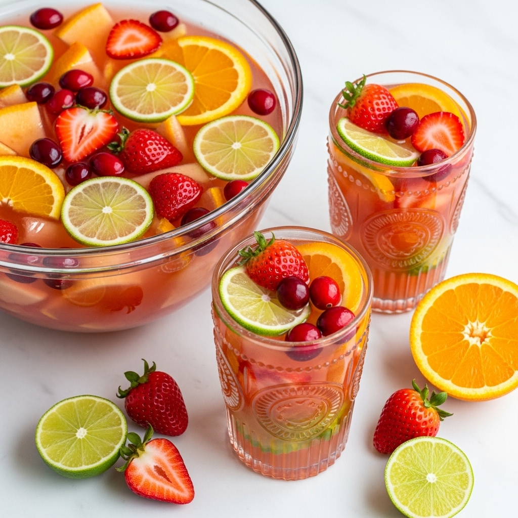Fruit Punch Mocktail Recipe