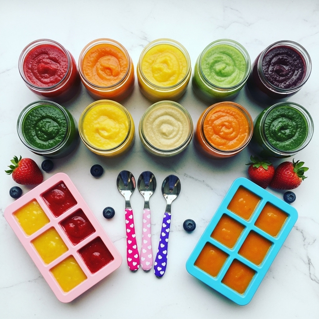 10 Stage One Baby Food Purees Recipe