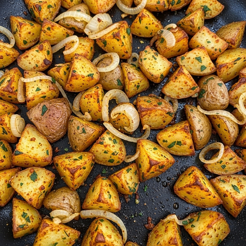 Fried Potatoes and Onions Recipe