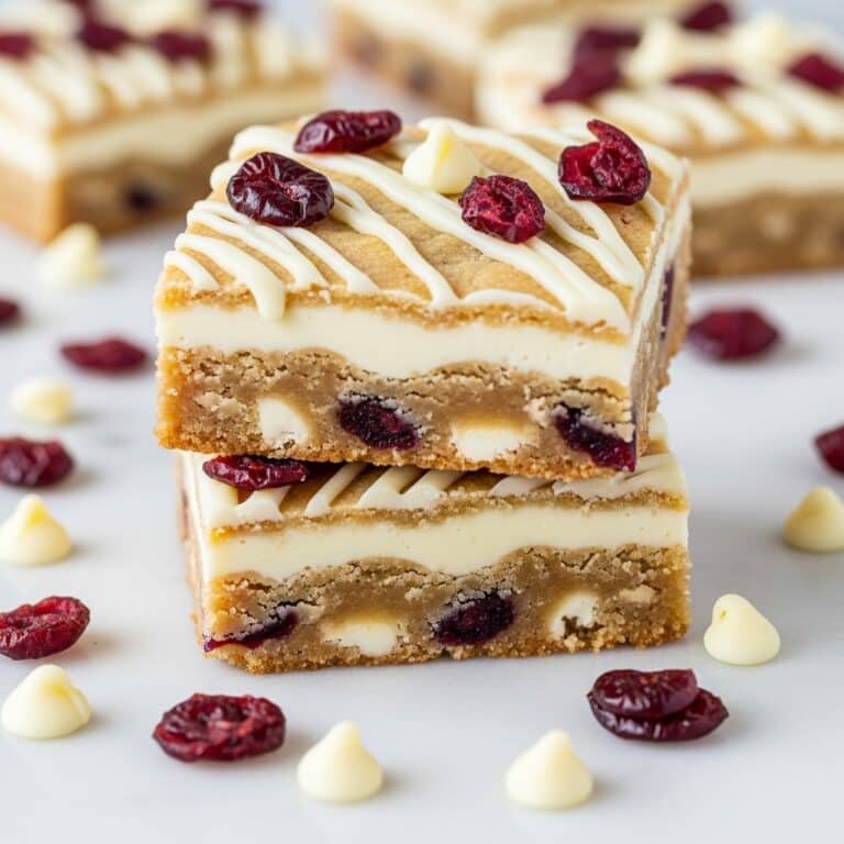 Cranberry Bliss Bars Recipe