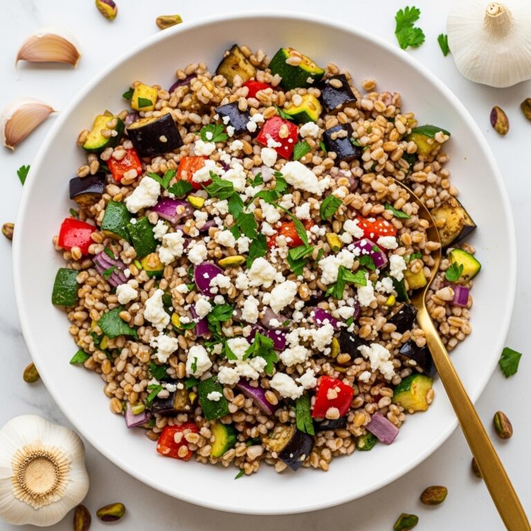 Mediterranean Farro Salad Recipe